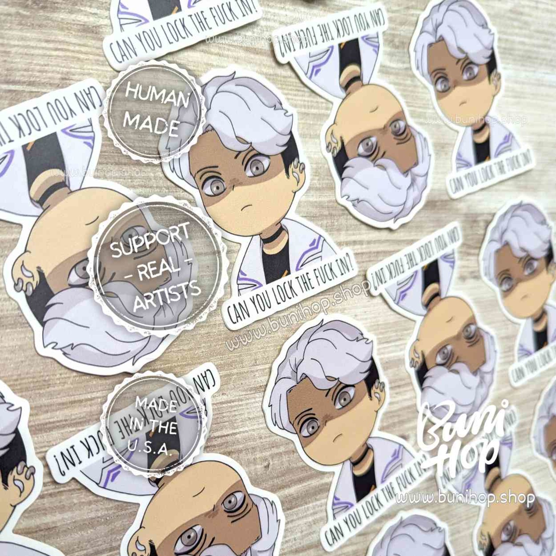 Tang Lock In (IWATEX) Vinyl Sticker