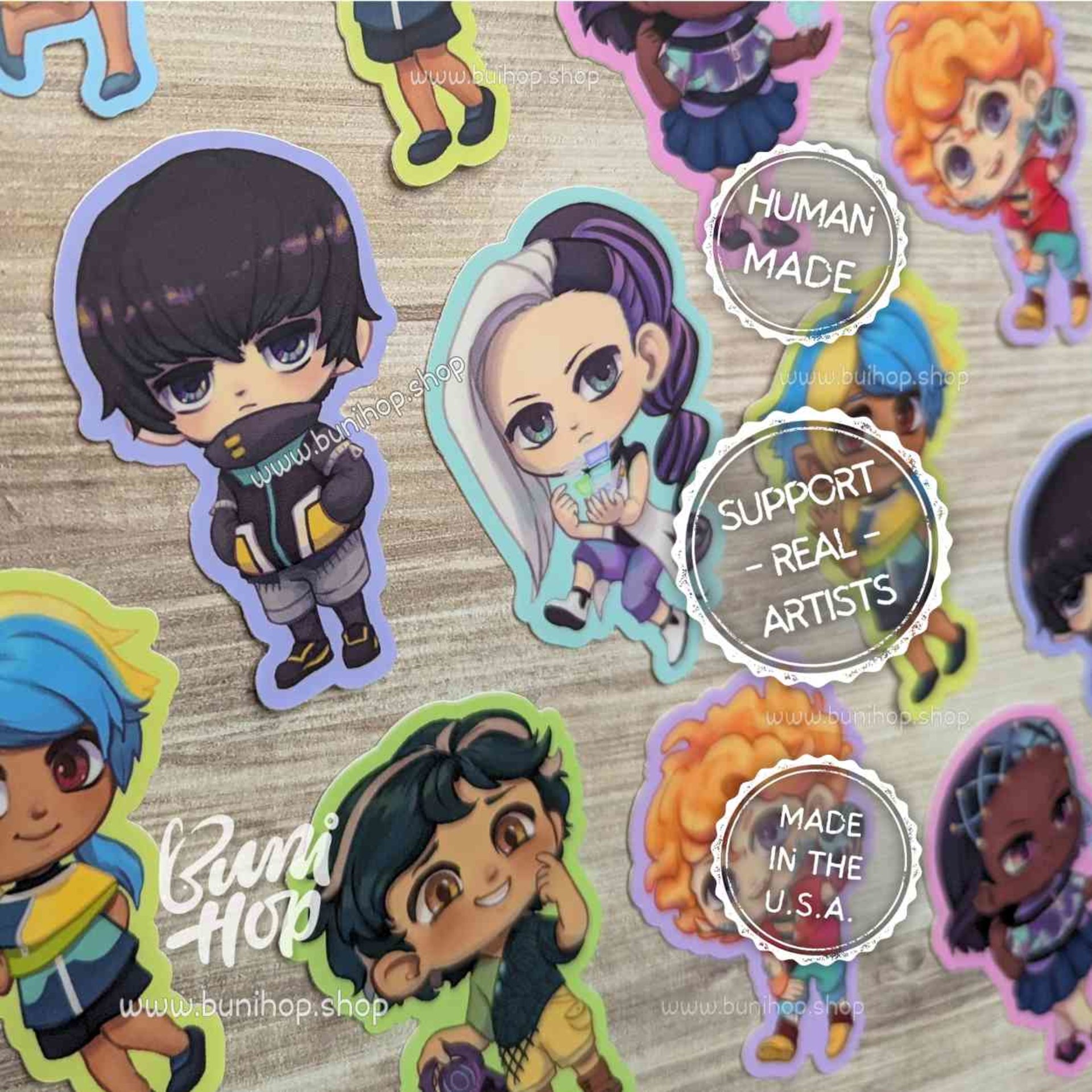 Strato Kids (IWATEX) Vinyl Stickers