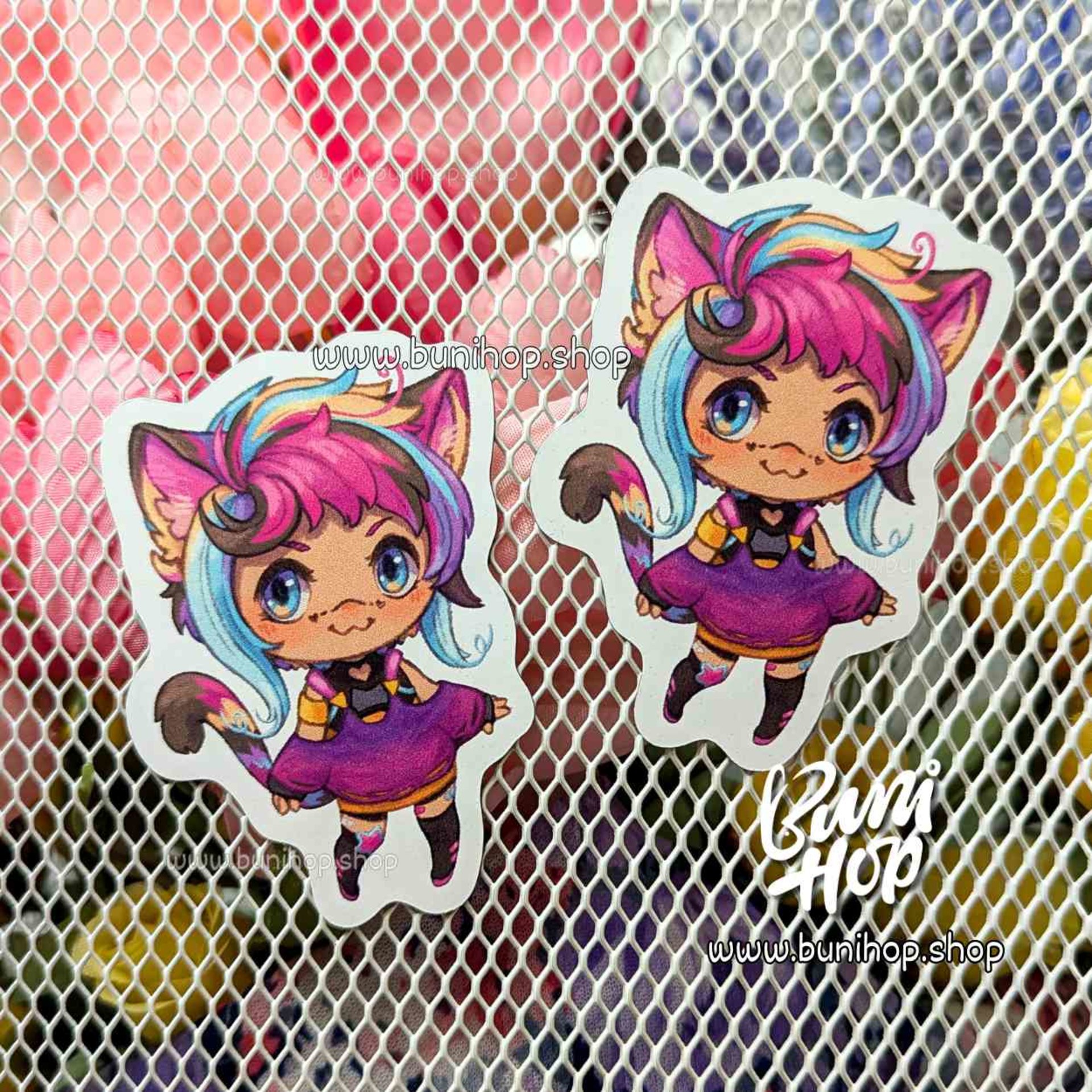 Kitty Nomi (IWATEX) Fridge Magnet