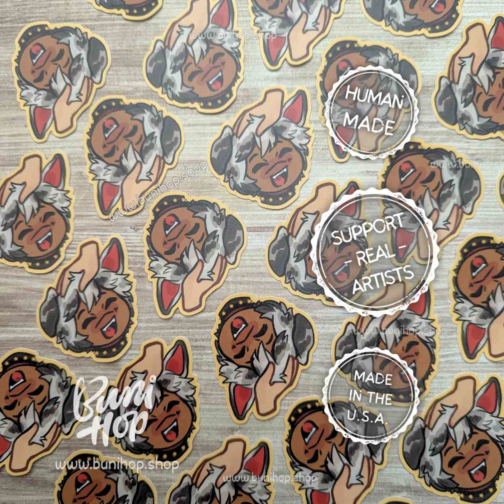 Rex Pat (IWATEX) Vinyl Sticker